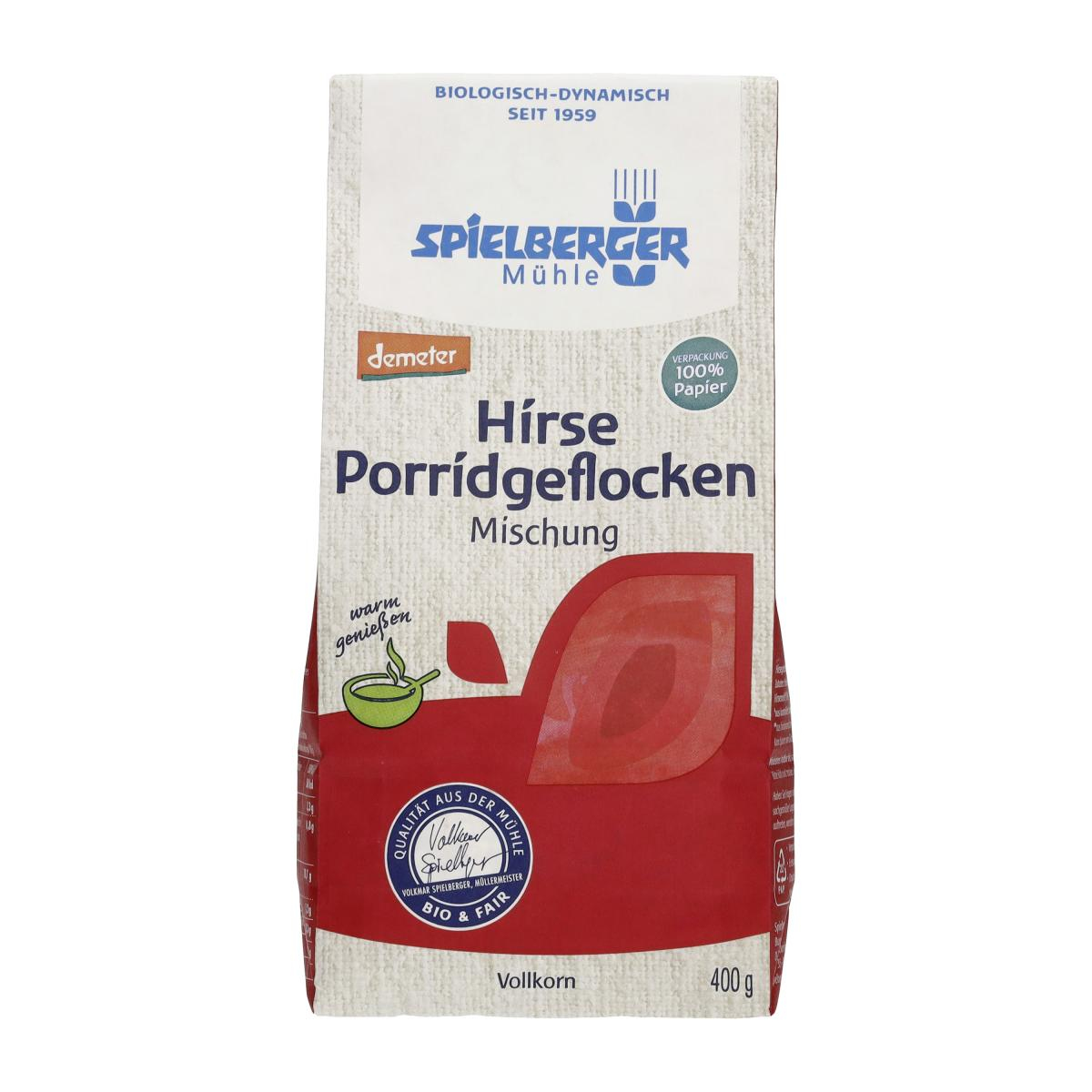 Hirse Porridgeflocken - Reduziert da MHD 11.10.2026