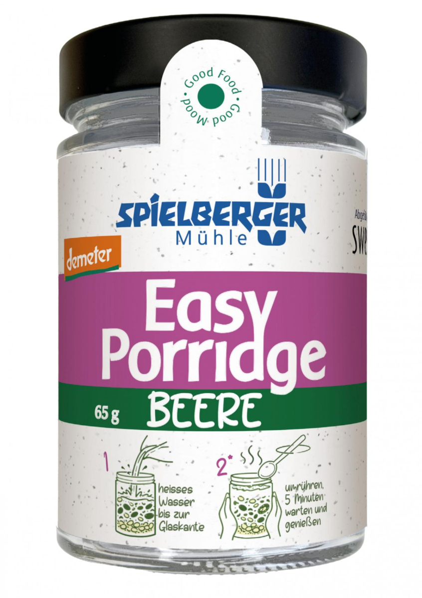 Easy Porridge Beere, demeter