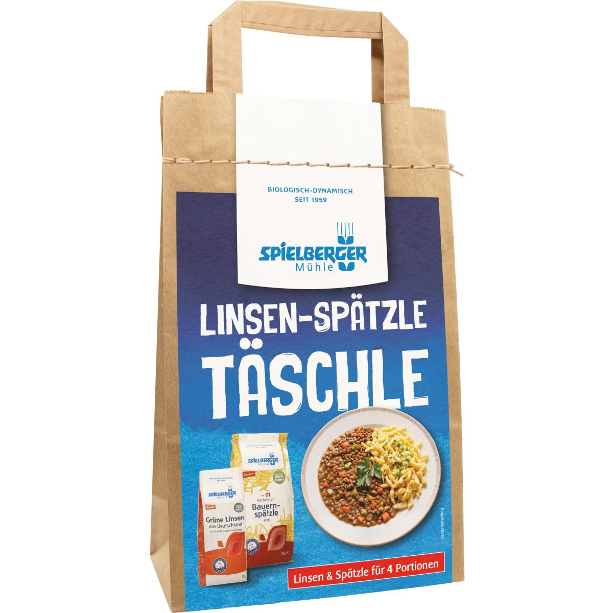 Linsen-Spätzle Täschle
